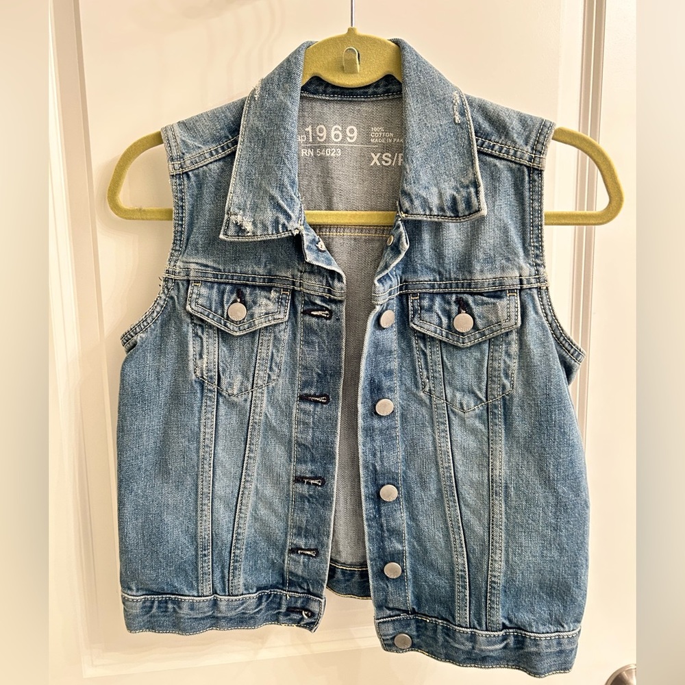 Gap Denim Vest - XS